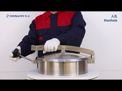 304 Pressure Round 300mm OD 2-5 Bar Stainless Steel Manway