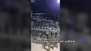 Katup kontrol Donjoy menggunakan pabrik pelanggan