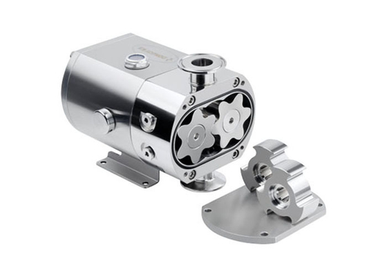 Honney Commestic 6 Leave Sanitary Lobe Pump With ABB Motor