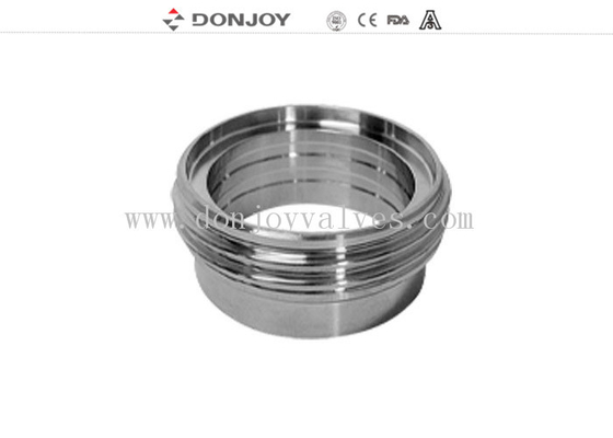 Sanitary SUS 304 316L Stainless Steel Sanitary Fittings Male Union Liner RJT Hex Nut