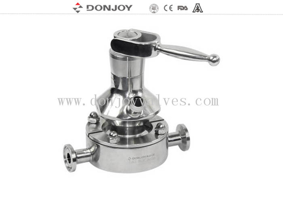 Sanitary 316L Aseptic Sampling Valves With DN10 Pipeline Connector