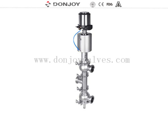 T Type Pneumatic Actuator Divert Reversing Seat Valve