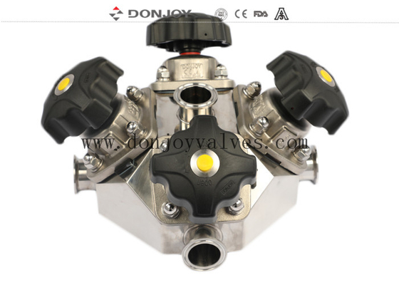 Multiport Diaphragm Flow Control Valve 54A Type With SF1 Polished