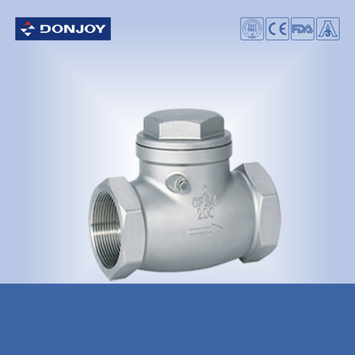 SS304 /SS316L ,Stinaless steel  BSP Female thread swing Check valve,