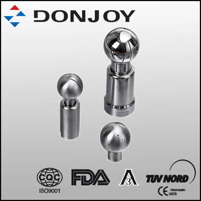 SS316L 2" BSP Thread Elliptial Rotating Cip Tanks  Spray Ball ,Sanitary Cleaner