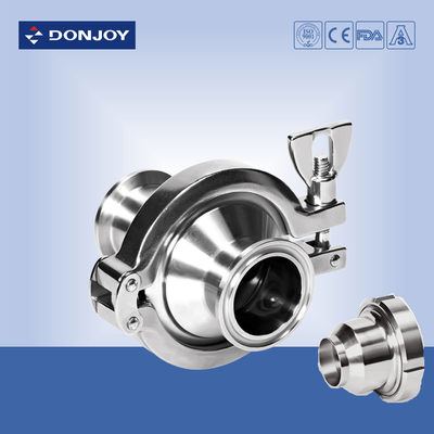 3 Inch Clamp Stainless Steel Hydraulic Check Valves For Recover Liquid Loss