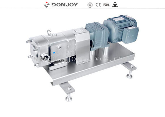 Stainless Steel Rotary Lobe Pump Positive Pump Transfer Pump For Fuild