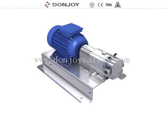 Honney Commestic 6 Leave Sanitary Lobe Pump With ABB Motor