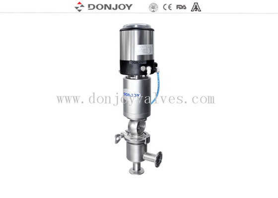 3/8" - 3/4" 316L mini - type sanitary reversing seat valve with no dead conner