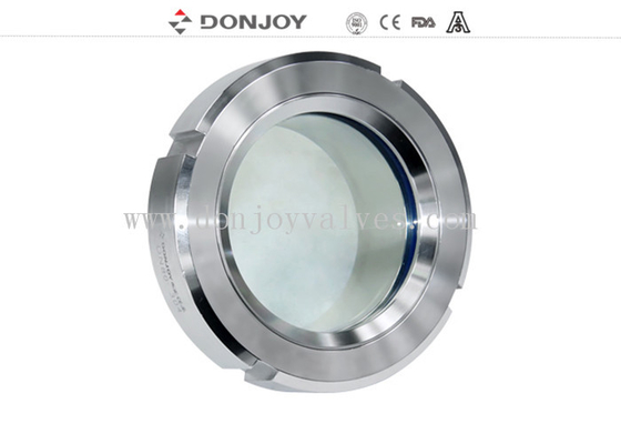ISO9001 / 2008 DN25-DN150 Basic weld on sight glass for  pharmacy