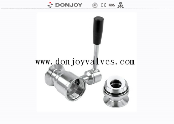 Pull Handle Medicine SS316L Non Retention Ball Valve