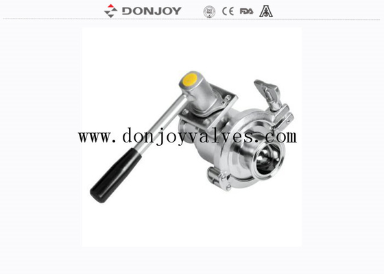 SS316L DN100 2 Way Manual Directly Sanitary Ball Valve