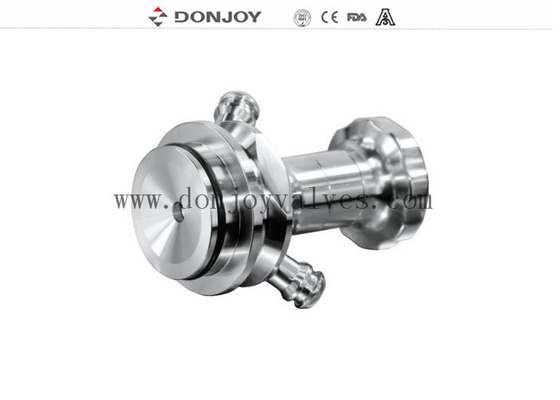 Stainless Steel 316L Manual Sanitary Sample Valve 12.7mm